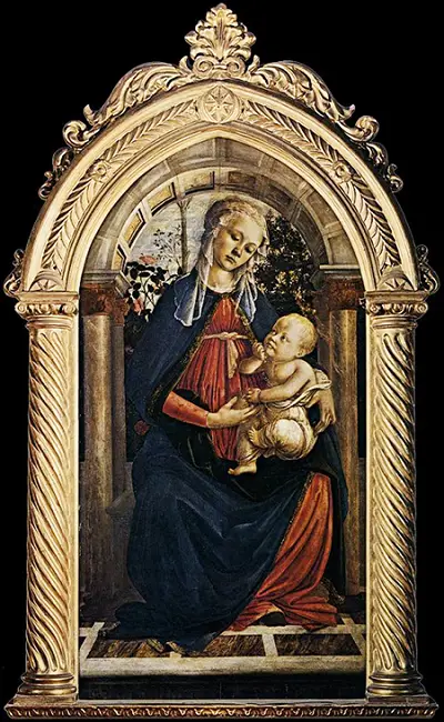 Madonna of the Rose Garden Sandro Botticelli